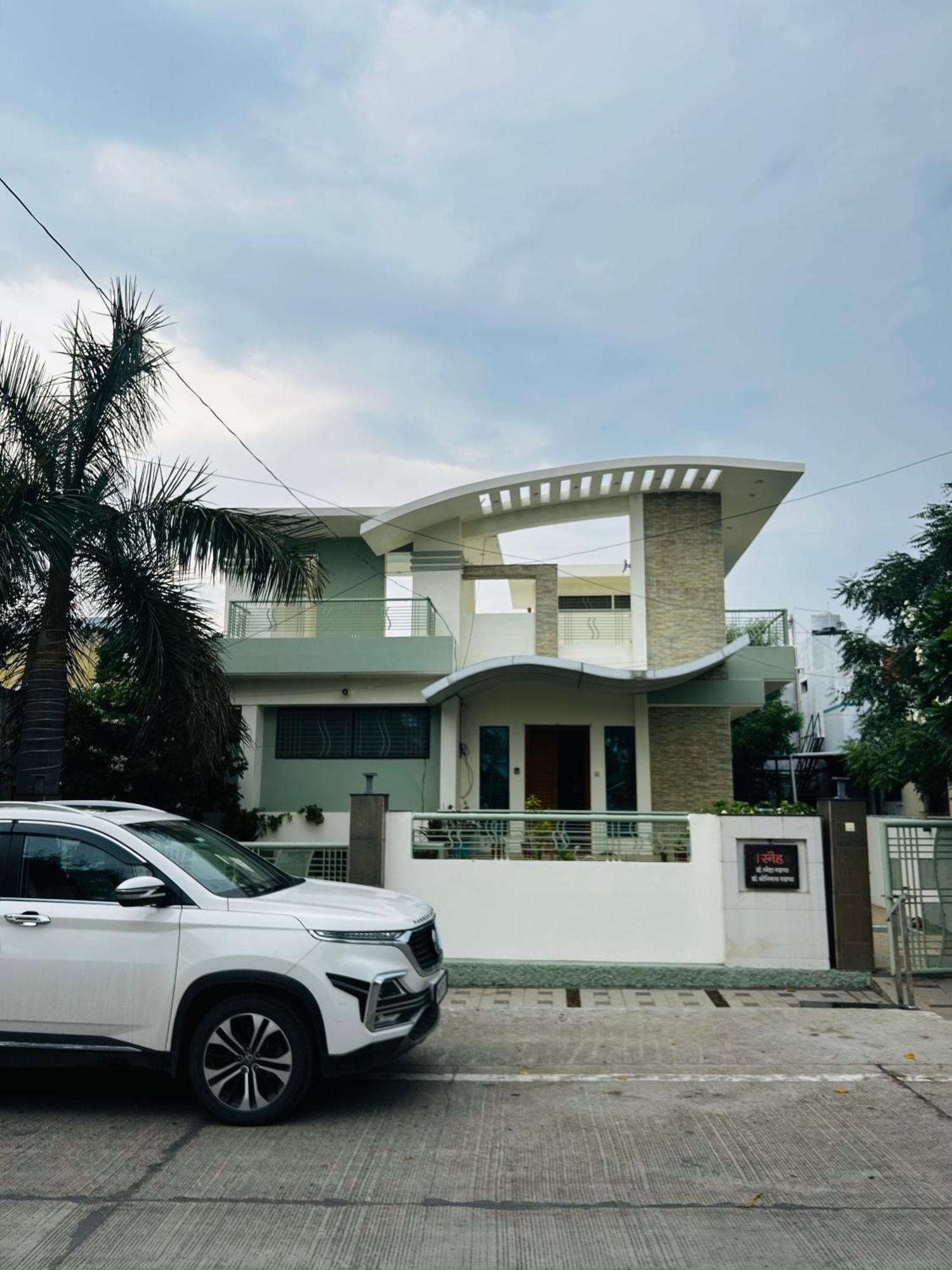 Private & Elegant 3Bhk Villa, Hillside Hideaway, 10 Mins From Mh Bus Stand Aurangabad  Exterior foto